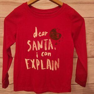 Oshkosh size 8 Christmas shirt